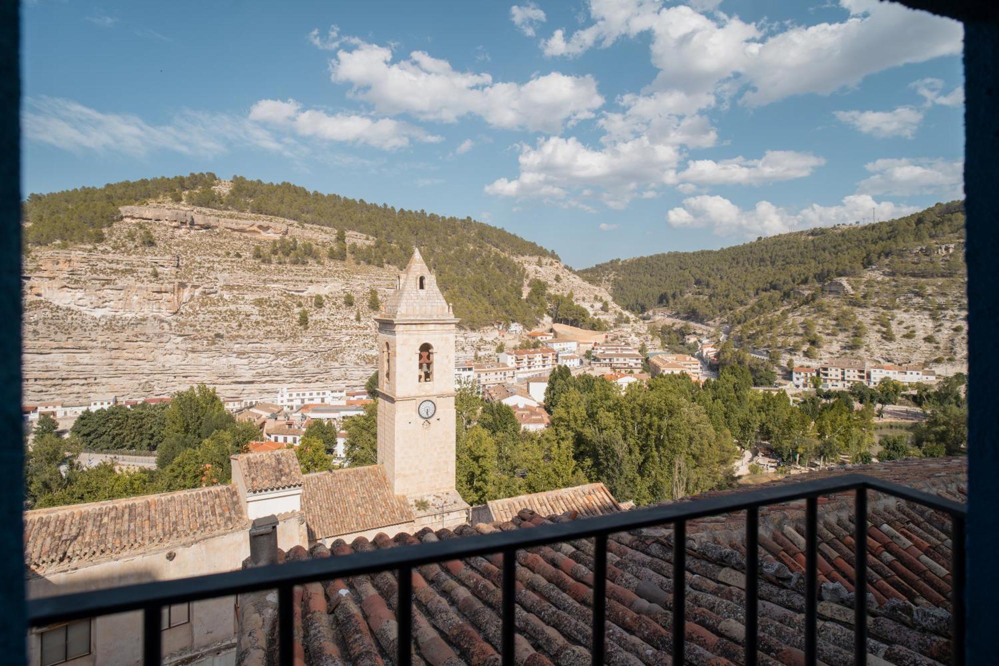 Alojamiento Domotizado Casa El Campanario Alcala del Jucar Exteriör bild